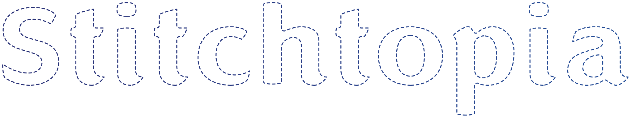 Stitchtopia Craft Tours Logo